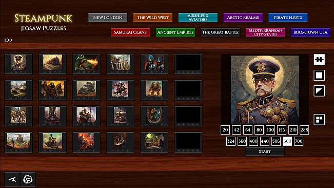 Steampunk Jigsaw Puzzles - The Great Battle