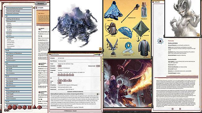 Fantasy Grounds - Pathfinder 2 RPG - Rage of Elements