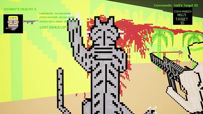 Commando:  Hell's Target 3D