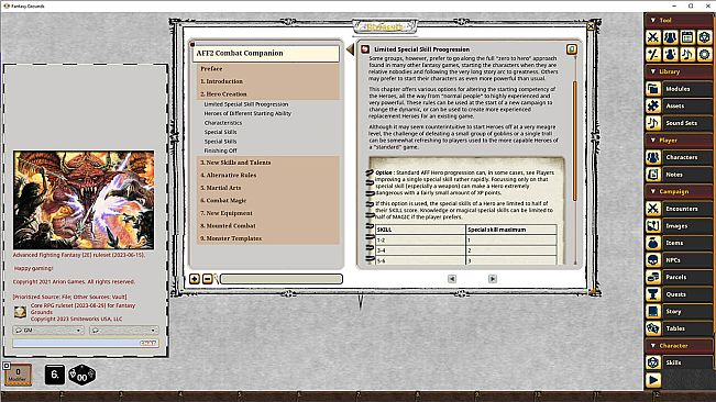 Fantasy Grounds - Combat Companion