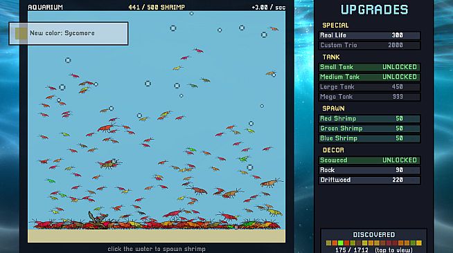 Indoor Shrimp Farming Simulator