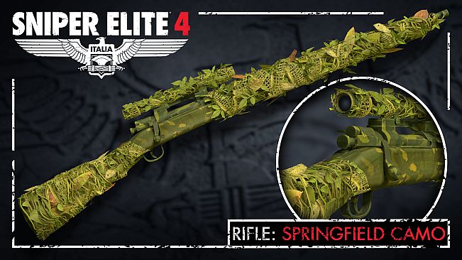 Sniper Elite 4 - Camouflage Rifles Skin Pack