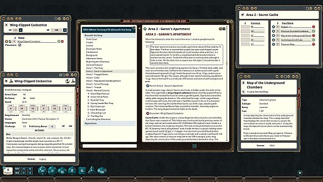 Fantasy Grounds - Fifth Edition Fantasy #14: Beneath the Keep