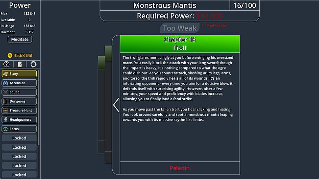 Arxanum Idle