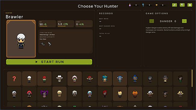 Slaymeji: Roguelite Desktop Survivor