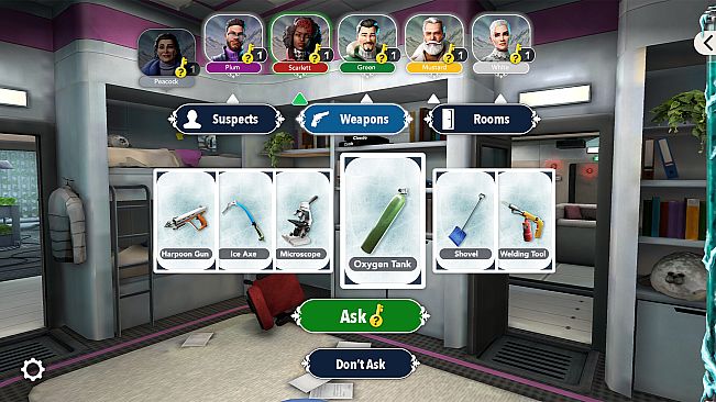 Clue/Cluedo: Polar Research Station Crime Scene Bundle