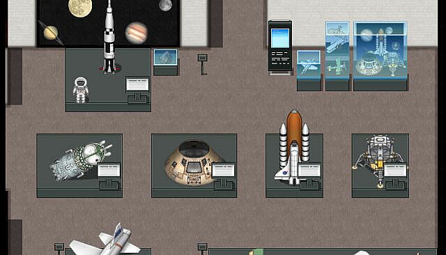 RPG Maker MZ - KR Art and History Museum Tileset