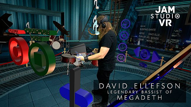 Jam Studio VR EHC - David Ellefson Metal Factory