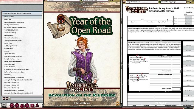 Fantasy Grounds - Pathfinder 2 RPG - Society Scenario #1-08: Revolution on the Riverside