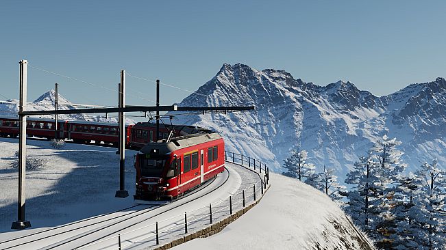 Train Sim World 6: Berninalinie: Tirano - Ospizio Bernina Route Add-On