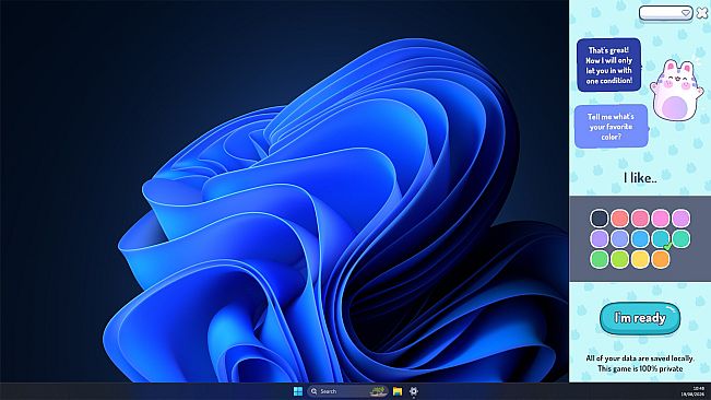 Cozy Cottontail Desktop