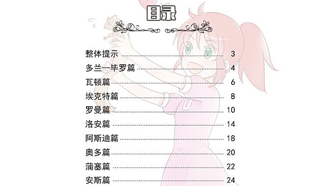 沉睡的法则攻略书 Things as They Are Guide Book