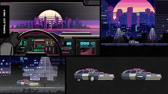 Mega City Force - Digital 80's Artbook