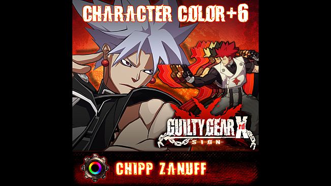 GGXrd Extra Color Palettes - CHIPP ZANUFF