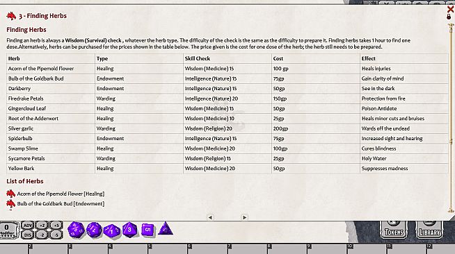 Fantasy Grounds - EN5ider: Nature's Remedy (5E)