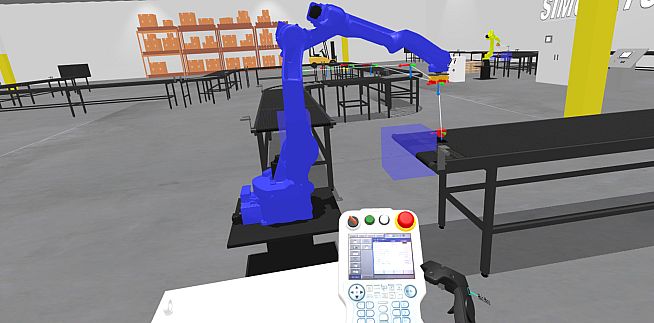 VR Robotics Simulator