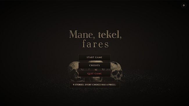 Mane, Tekel, Fares