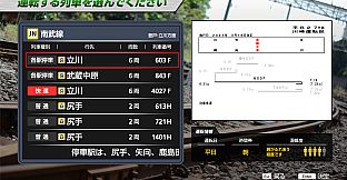 JR EAST Train Simulator: Nambu Line (Kawasaki to Tachikawa) E233-8000 series Nambu Branchi Line (Hamakawasaki to Shitte) 205-1000 series Tsurumi Line (Tsurumi to Ogimachi,Okawa,Umi-Shibaura) 205-1100 series