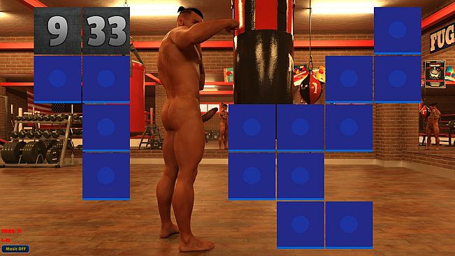 Sexy Memory Puzzle - Gay Gym