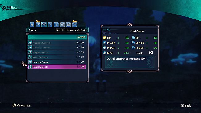 Dragon Star Varnir Ultimate Armor Set Trio