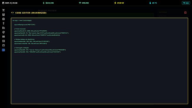 Hosting Simulator: Custom OS