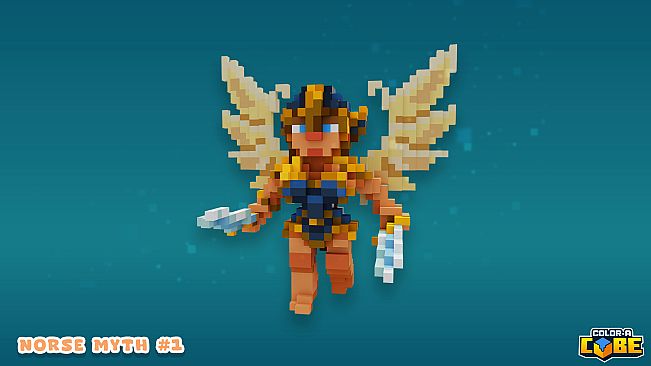 Color-a-Cube - Norse Myth Pack #1