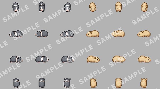 RPG Maker MZ - SERIALGAMES LivingGoodCity Tileset - Small Zoo Set