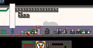 Penguin with a Pumpgun