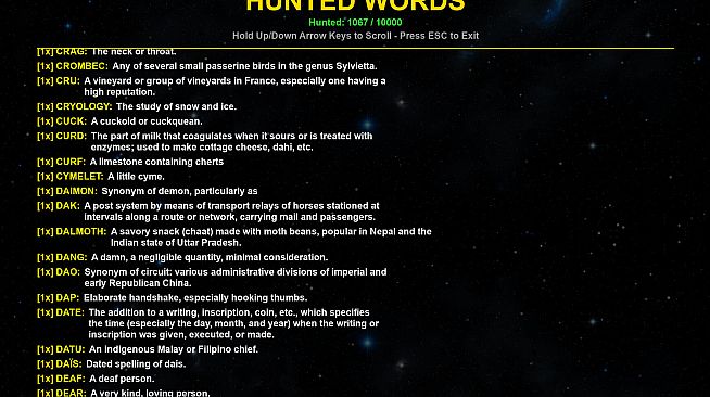 Wordy Space