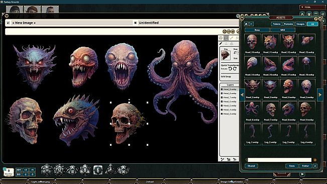 Fantasy Grounds - FG Monster Kit Aberations Art Pack