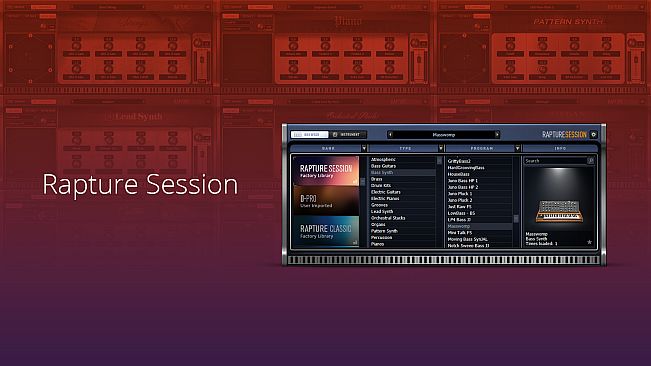 Rapture Session & Pro