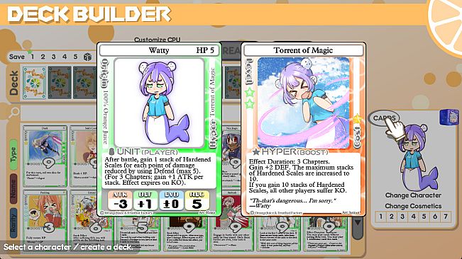 100% Orange Juice - Watty & Pomeranius Character Pack