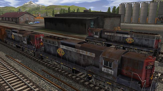 Trainz 2019 DLC: Willamette & Pacific SD7 #1501