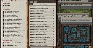 Fantasy Grounds - Paths to Adventure: Elven Empires (Map Pack)