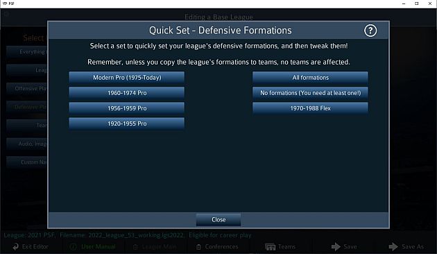 Pro Strategy Football 2022