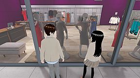 Play minigames with Reiko