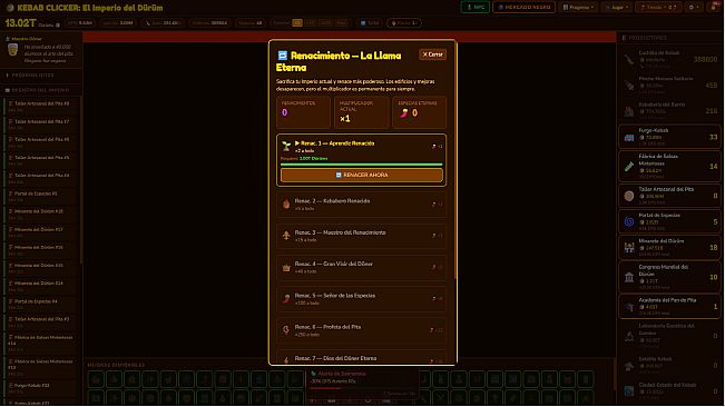 KEBAB CLICKER: El Imperio del Dürüm