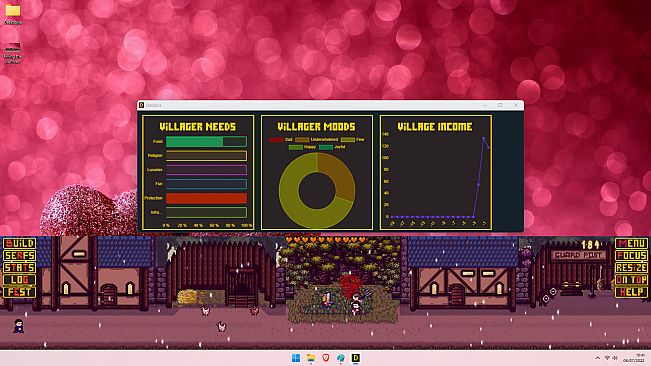 Desktopia: A Desktop Village Simulator