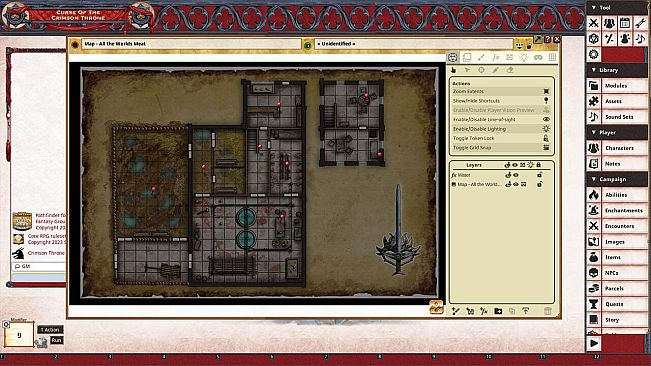 Fantasy Grounds - Pathfinder(R) for Savage Worlds: Curse of the Crimson Throne - Book 1: Edge of Anarchy