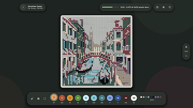 Pixel Pause: Color by Number