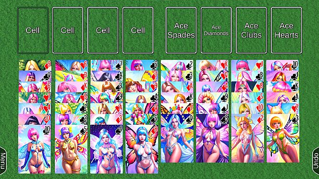 AI Solitaire - Sketchy Ladies