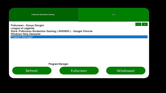 Fullscreen Borderless Gaming