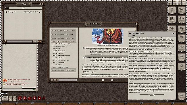 Fantasy Grounds - Dungeon Crawl Classics 2013 Holiday Module: The Old God's Return (DCC)