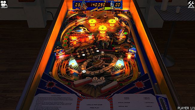 Zaccaria Pinball - Future World Table