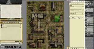 Fantasy Grounds - Pathfinder RPG - Pathfinder Flip-Mat: Ghost Towns