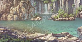 RPG Maker MV - TOKIWA GRAPHICS Battle BG No.2 Woods/Riverside