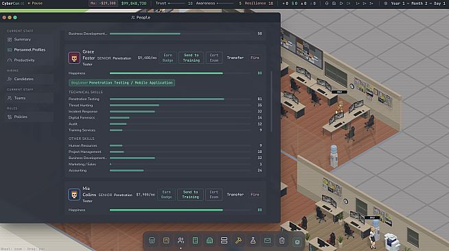 CyberCon: Cybersecurity Tycoon