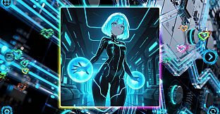 NEONOVA Puzzle: Blue