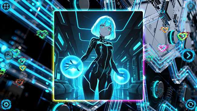 NEONOVA Puzzle: Blue