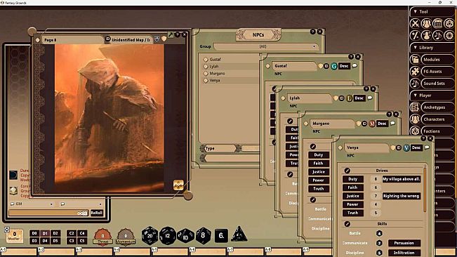 Fantasy Grounds - Dune: Shaitan's Bargain